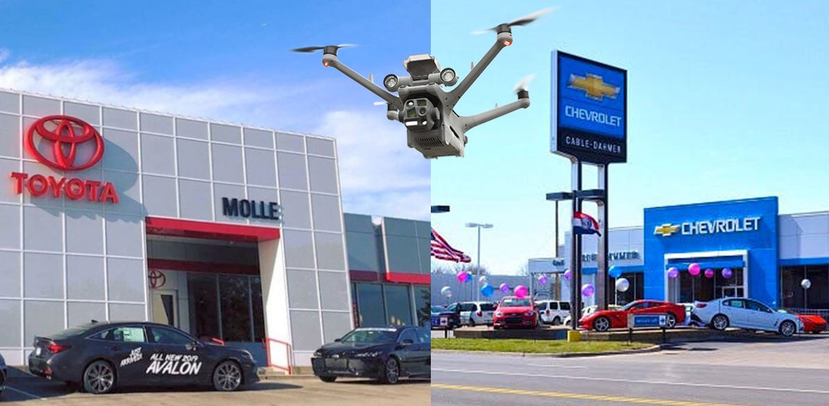 Drone Security 5 minute response Saves $40,000 Corvette