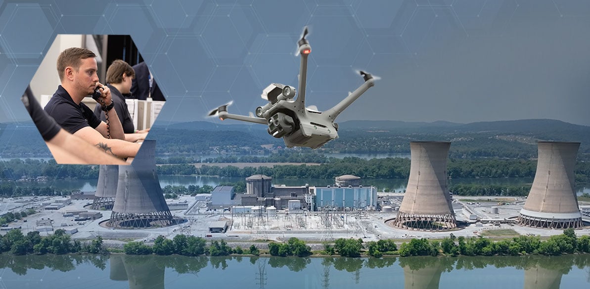 Critical Facility Security Drones
